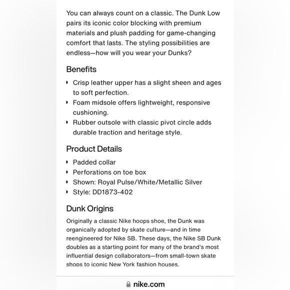 Nike Dunk Low Next Nature Women’s NWT - Picture 7 of 7